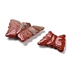 Natural Red Jasper Carved Beads G-K383-10-2