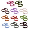 Oval Natural Malaysia Jade Beaded Stretch Bracelets G-P589-02A-3