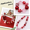 50Pcs Mixed Styles Acrylic Beads Sets SACR-PA0001-22-5