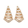 Brass Micro Pave Cubic Zirconia Pendants KK-F901-01D-G-1