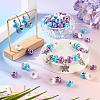 150Pcs Opaque Resin European Beads RESI-TA0004-72A-7