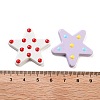 Colored Dots Opaque Resin Decoden Cabochons RESI-S04-04-3