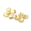 Ion Plating(IP) 304 Stainless Steel Stud Earrings for Women EJEW-B050-13G-2