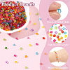 1000Pcs Transparent Acrylic Beads TACR-YW0003-44-5