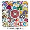 50Pcs Magic Circle PET Stickers PW-WG4A4A6-01-1