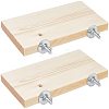 Bird Wood Platform AJEW-GA0001-41-1