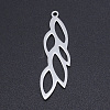 Non-Tarnish 201 Stainless Steel Pendants STAS-N090-JN818-1-1