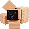 Kraft Paper Jewelry Boxes CON-WH0080-33B-1