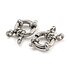 Non-Tarnish 304 Stainless Steel Spring Ring Clasps LS-STAS-G190-17P-C-2