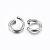 Non-Tarnish 304 Stainless Steel Open Jump Rings LS-X-STAS-H437-9x1mm-2