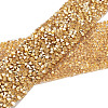 Glitter Resin Hotfix Rhinestone(Hot Melt Adhesive On The Back) OCOR-TA0001-11-15