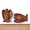 Synthetic Goldstone Carved Angle Figurines GG-CBA9C2C-A10-3