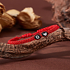 1Pc Adjustable Nylon Cord Braided Bracelets for Women Men BJEW-LP0001-31B-G-3