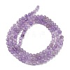 Natural Lavender Amethyst Beads Strands G-C127-A03-04-6