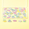 32Pcs 8 Style Transparent Acrylic Beads MACR-FS0001-95-8