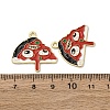 Halloween Alloy Enamel Pendants STAS-I354-01G-H-3