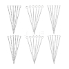 36Pcs 3 Styles 925 Sterling Silver Eye Pins STER-PH0002-65-7