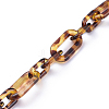 Handmade Acrylic Figaro Chains AJEW-JB00596-06-1