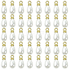 96Pcs ABS Plastic Imitation Pearl Pendants KY-SC0002-32G-1