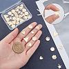 42Pcs 7 Style Brass Charms KK-PH0002-50-5