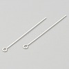 925 Sterling Silver Eye Pins STER-WH0019-25C-05-1