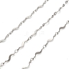 304 Stainless Steel Wave Bar Link Chains CHS-A016-55P-A-1