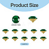 1 Bag Pointed Back Glass Rhinestone Cabochons RGLA-TADJ0001-01A-05-3