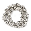 Electroplate Glass Beads Strands EGLA-H109-06E-2