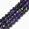 Natural Amethyst Beads Strands G-S300-77-8mm-1