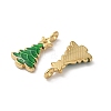 304 Stainless Steel Enamel Pendants STAS-L300-012G-37-2