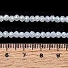Crystal Glass Rondelle Beads Strands EGLA-F049C-01-5