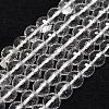 Natural Quartz Crystal Beads Strands G-D840-11-6mm-1