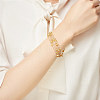 Brass Multi-Strand Bracelets JB629A-3