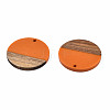 Resin & Wood Pendants RESI-S358-02B-27-3