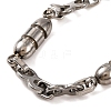 Tarnish Resistant 304 Stainless Steel 8 Link Chain Bracelets BJEW-B078-74P-2