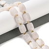 Natural Rainbow Moonstone Beads Strands G-H061-A12-01-2