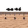 304 Stainless Steel Crimp Beads STAS-G361-02B-3