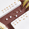 150Pcs 304 Stainless Steel Stud Earring Findings STAS-ME0001-36-5