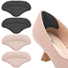 Gorgecraft 6 Pairs 2 Colors Cotton Anti-Wear Heel Grips FIND-GF0005-49-1