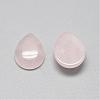 Natural Rose Quartz Cabochons G-R417-13x18-48-2