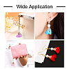  32Pcs 16 Colors Flower Chiffon Pendants FIND-TA0003-41-16