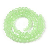 Faceted Bicone Opal Beads Strands LS-EGLA-P017-01A-2