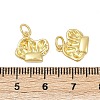 Brass Charms KK-S527-15G-3