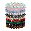 Natural & Synthetic Gemstone Bracelets BJEW-SW001595-1