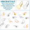 Unicraftale 40Pcs 2 Colors 304 Stainless Steel Leverback Earring Findings KK-UN0002-07-5