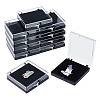 Plastic Badge Storage Gift Box CON-WH0099-07B-1