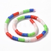 Handmade Polymer Clay Bead Strands CLAY-C003-02F-3