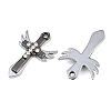 Alloy Rhinestone Pendants RB-CBA18BA-04EB-2