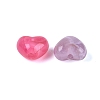 Two Tone Opaque Acrylic Beads OACR-Q205-01-3