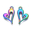Rainbow Color Alloy Pendants LS-PALLOY-N156-181-NR-3